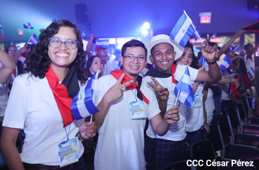 Así se vivió el Congreso Nacional de Juventud Sandinista 19 de Julio