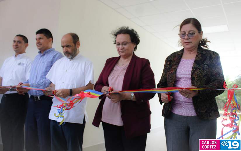 Se inaugura nuevo pabellón en la universidad UNAN Managua