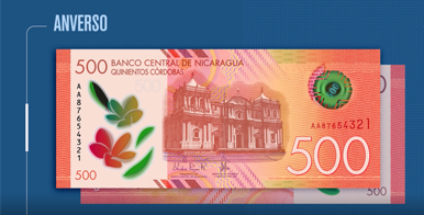 Banco Central mejora el billete de 500 córdobas