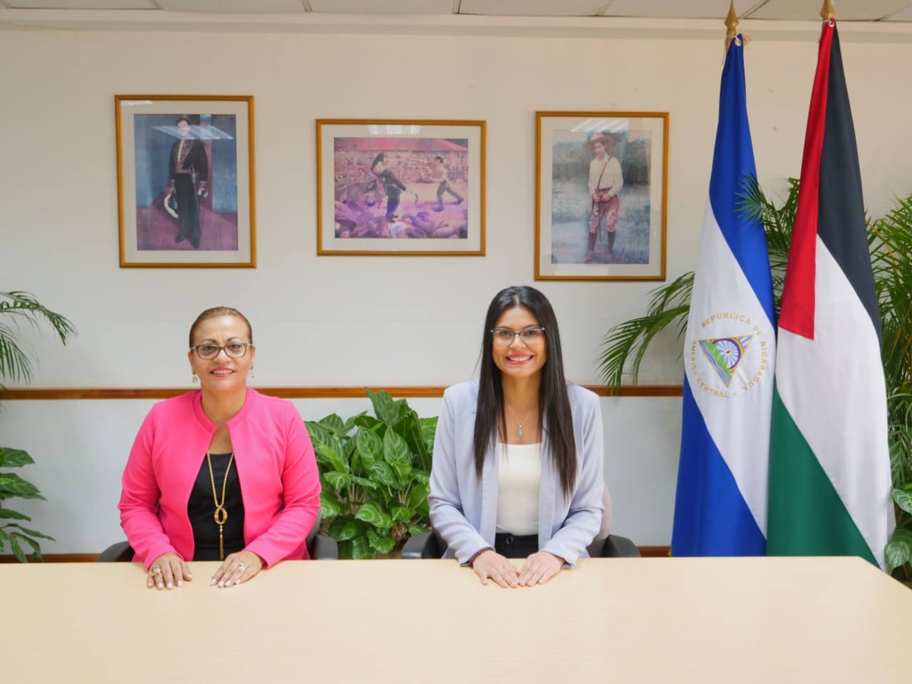 Fortalecimiento femenino entre Nicaragua y Palestinas visiones y logros