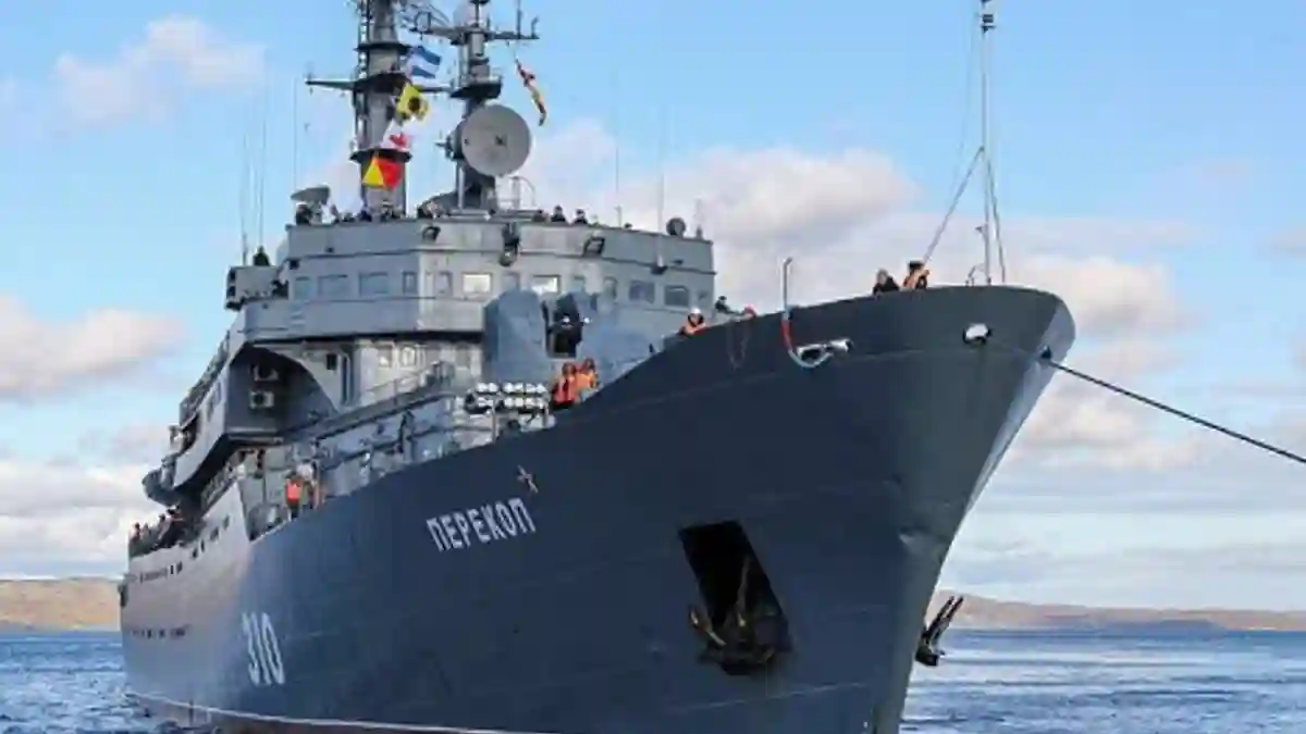 Arribó el buque escuela “Perekop” de la Fuerza Naval de la Federación de Rusia en territorio nicaragüense