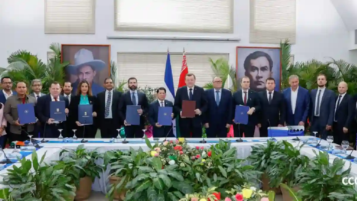 Nicaragua y Bielorrusia firman importantes acuerdos de cooperación y amistad