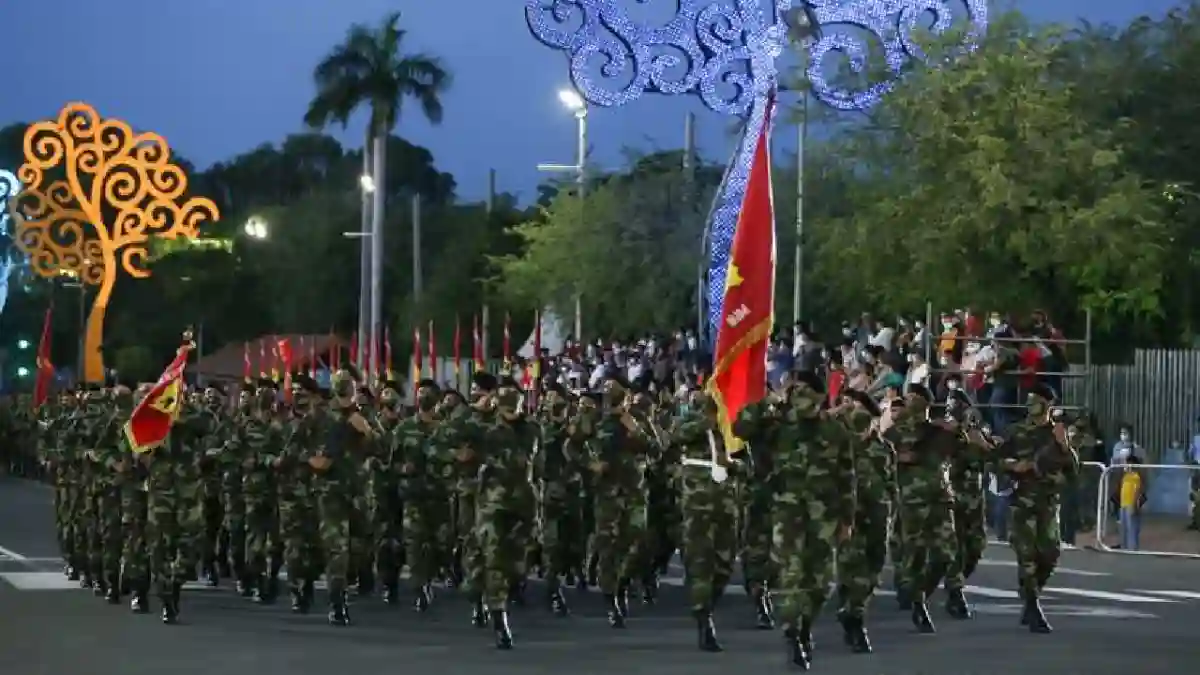 Saludo del Presidente y la Vicepresidenta en Celebración del 44 aniversario del Ejército de Nicaragua