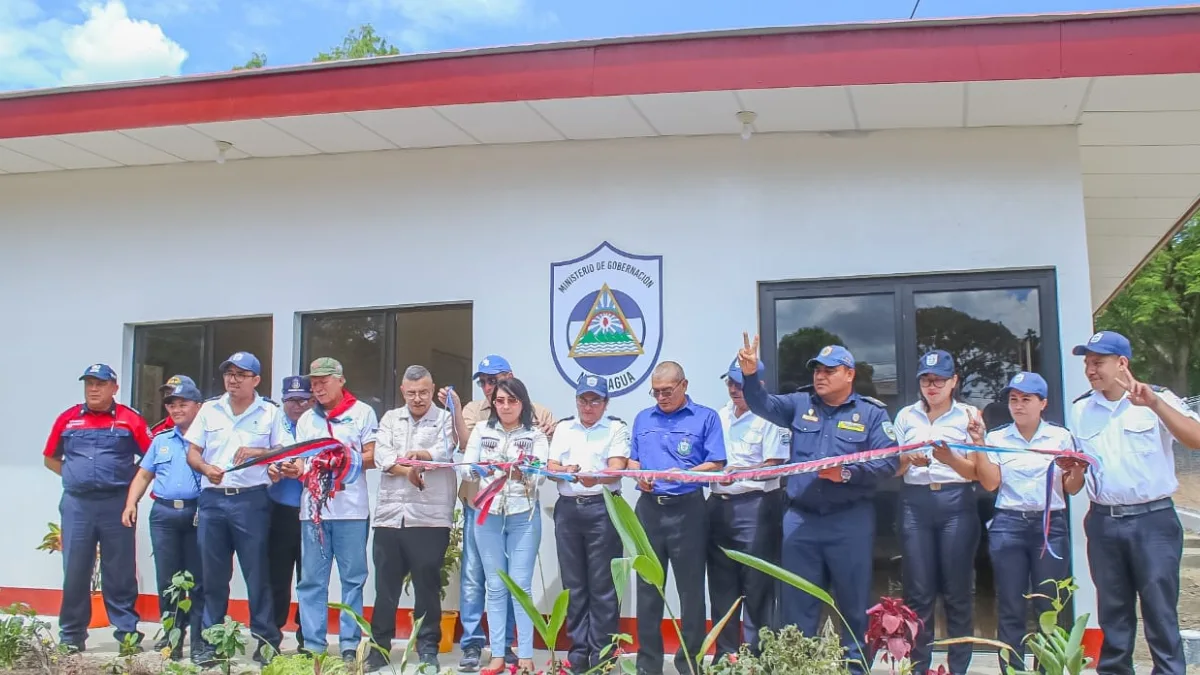 Ministerio de Gobernación inaugura Estación de Bomberos y Oficina de Trámites Migratorios en Ocotal