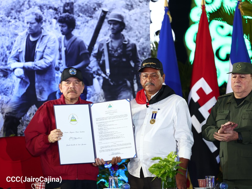 Acto Central en conmemoración de los 45 años del Inicio de la Ofensiva Final Insurreccional
