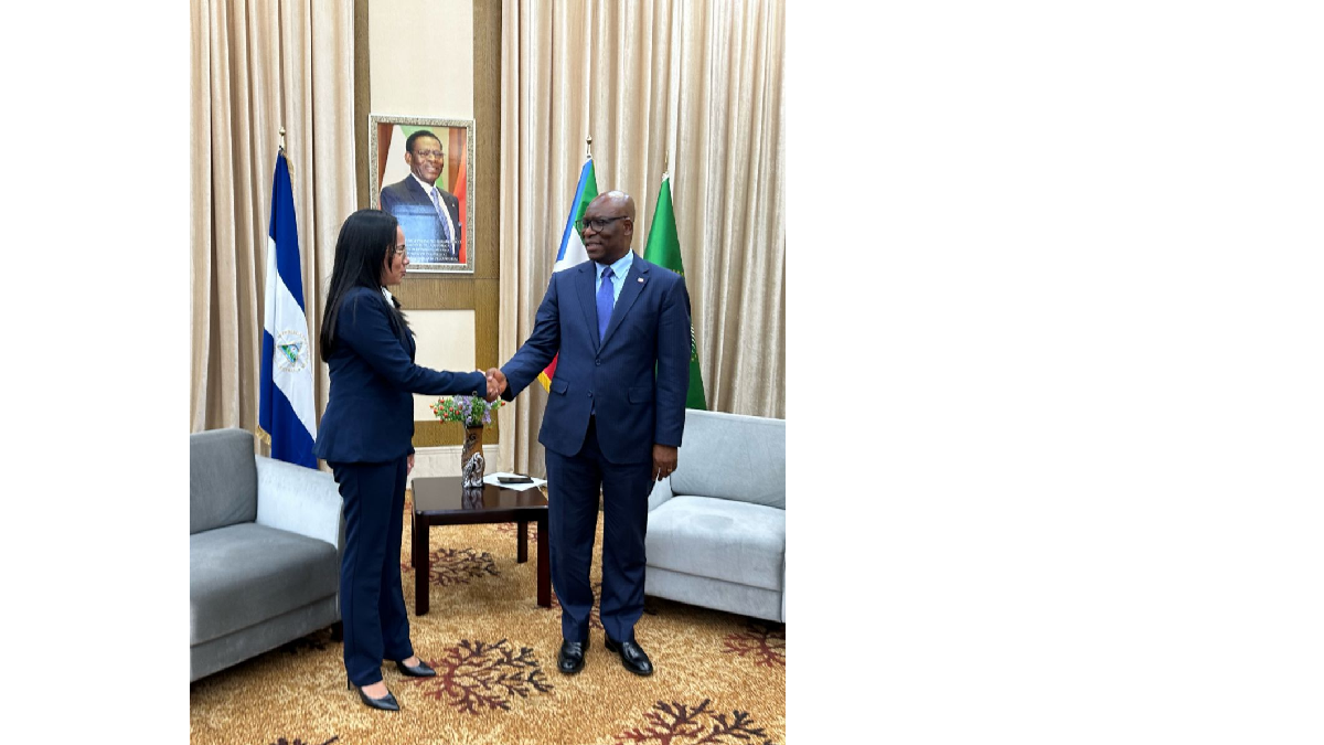 Designación de la nueva embajadora de Nicaragua en Guinea Ecuatorial