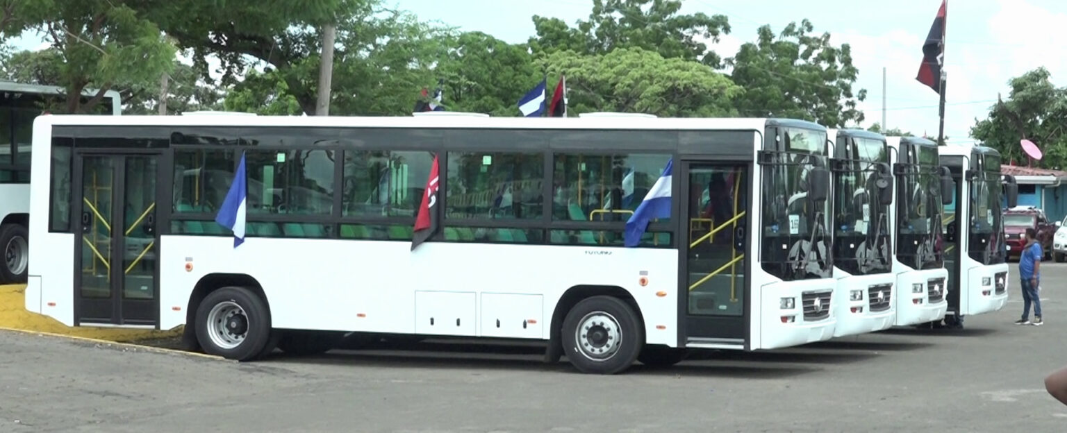 Nuevos buses Chinos serán entregados por el Presidente Ortega