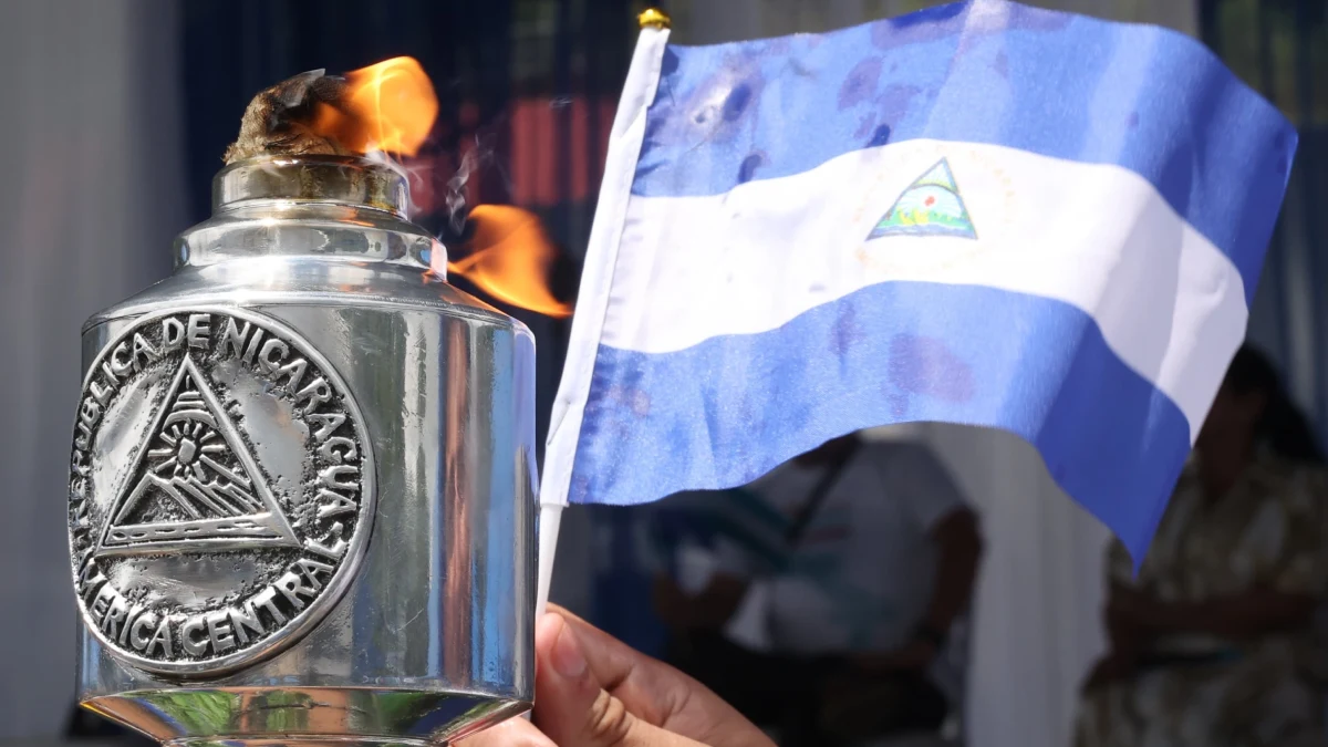 Nicaragua recibe la Antorcha de la Unión Centroamericana