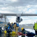 Aeropuerto Internacional Augusto C. Sandino Realizó Simulacro General de Accidente de Aeronave.