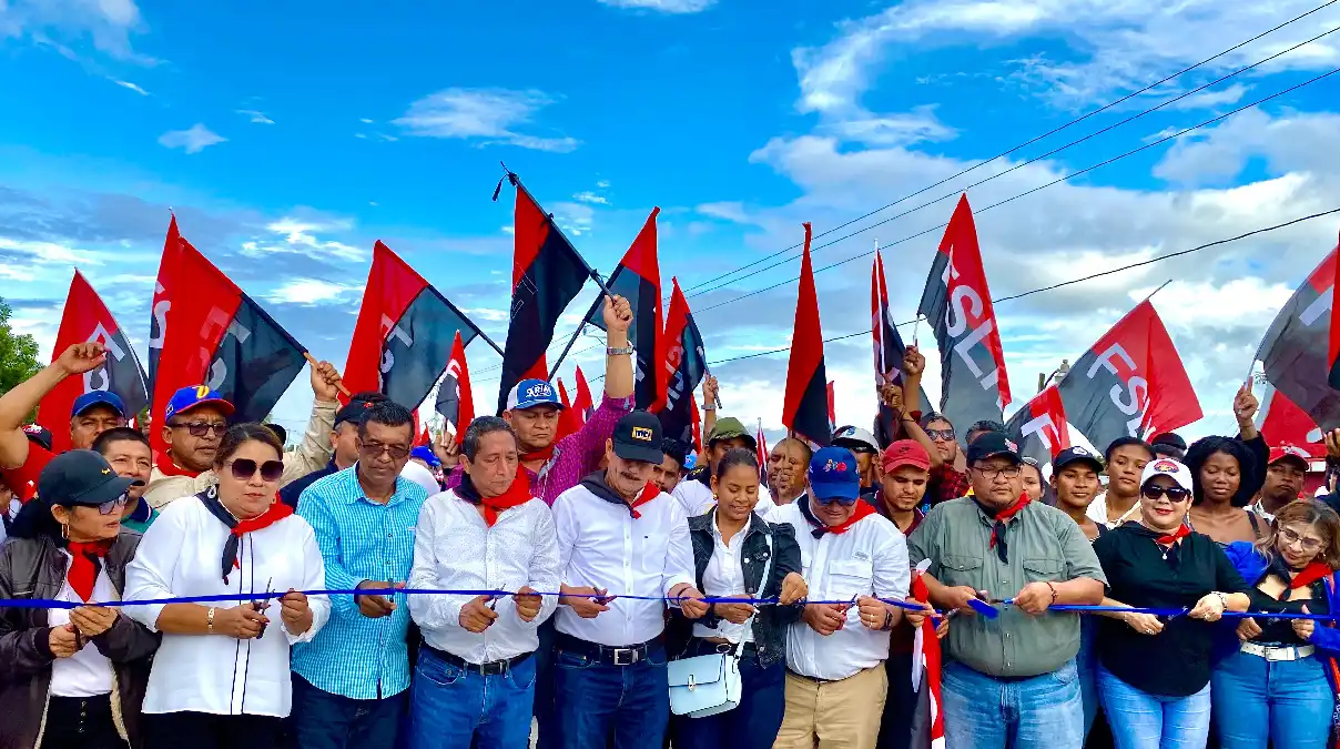 Inauguración del Tercer Tramo de la Carretera Sahsa–Puerto Cabezas