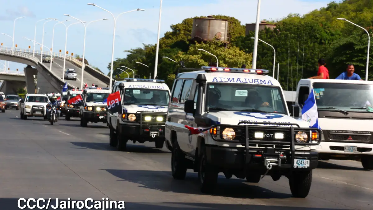 Nuevas Ambulancias de Cruz Blanca para Mejorar la Asistencia a la Población Nicaragüense