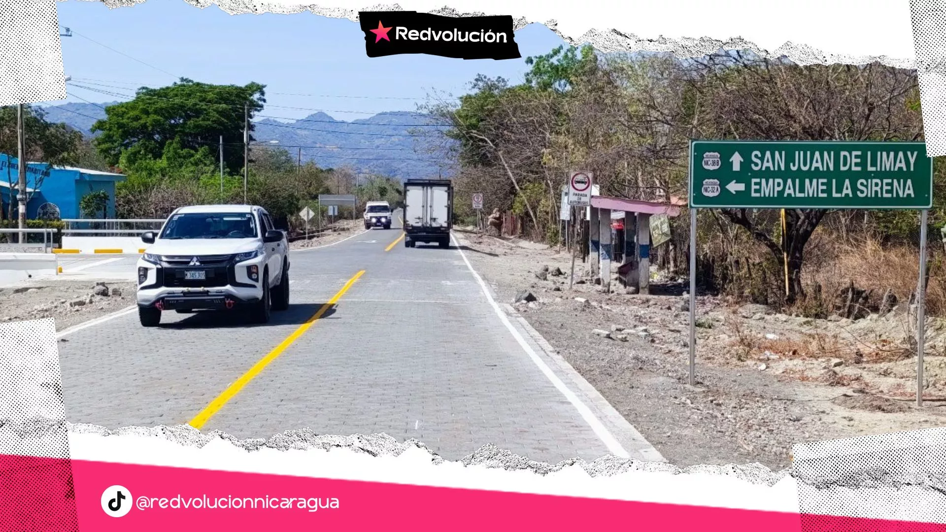 Entregamos primer tramo carretera Limay-Pueblo Nuevo