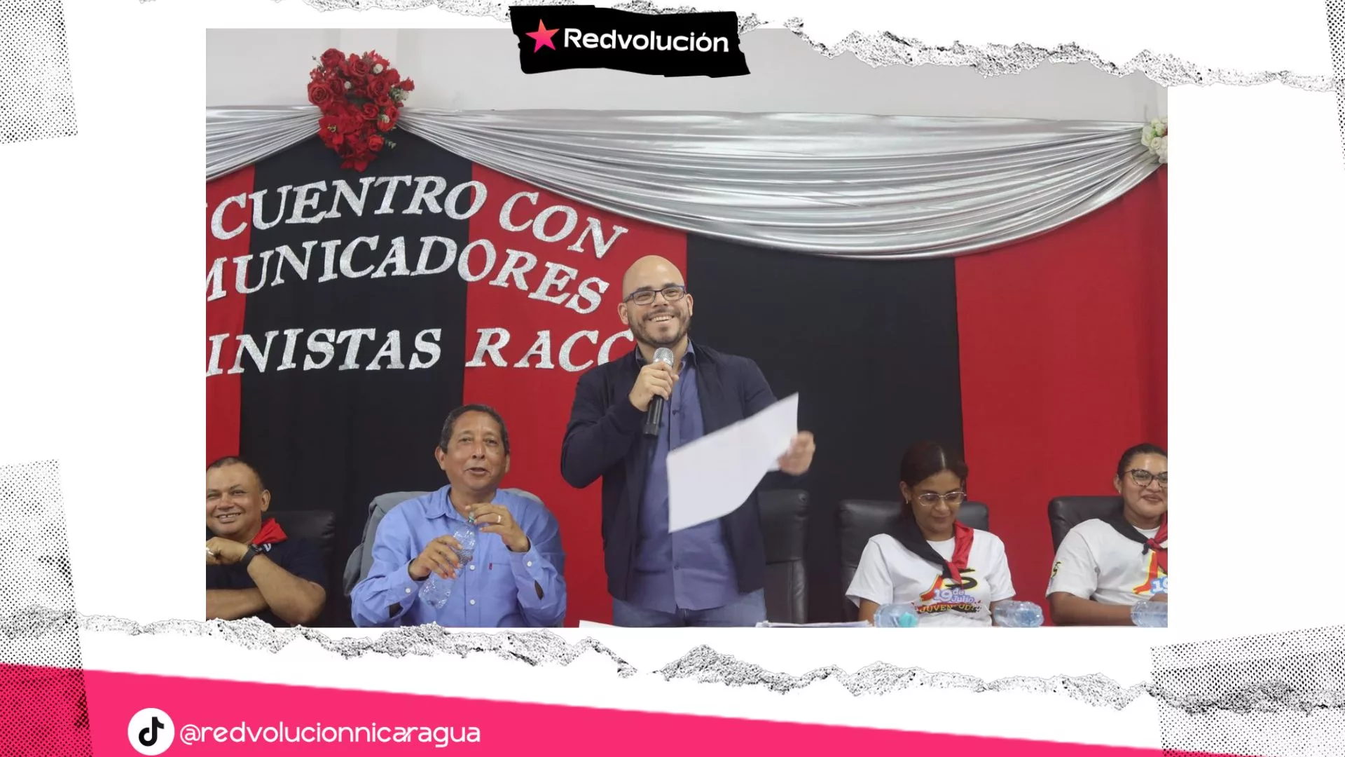 Encuentro con Comunicadores Sandinistas de Bilwi, Waspán y Litoral de Prinzapolka.