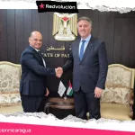 Embajada de Nicaragua en Palestina sostiene encuentro cordial con el Ministro de Comunicación Ahmed Assaf