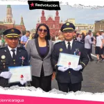 Oficiales de la Policía Nacional de Nicaragua se gradúan con honores en la Universidad de Moscú