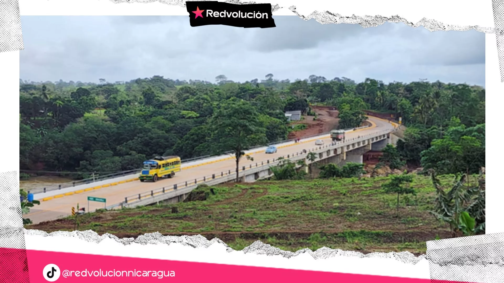 Gobierno de Reconciliación y Unidad Nacional, a través del MTI, Culmina Carretera El Rama – El Tortuguero