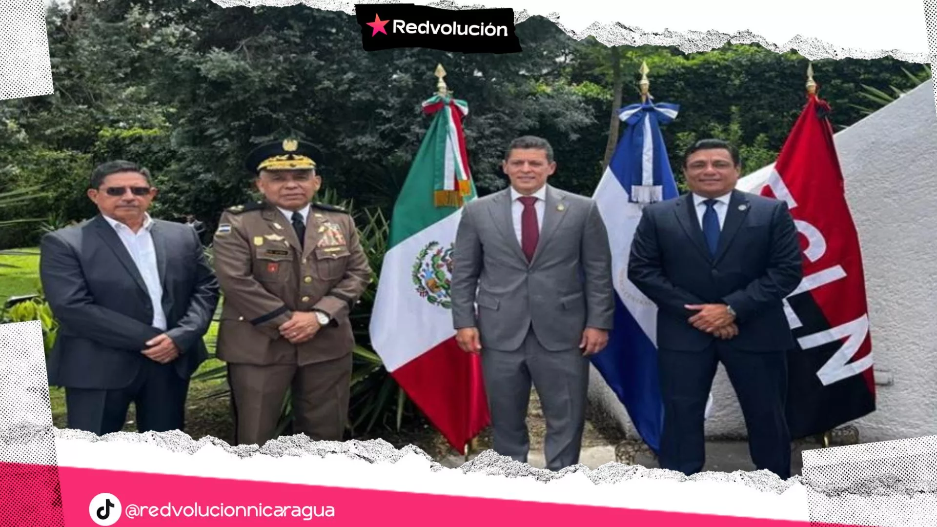 Delegación Nicaragüense celebra en México el glorioso y victorioso 19 de Julio
