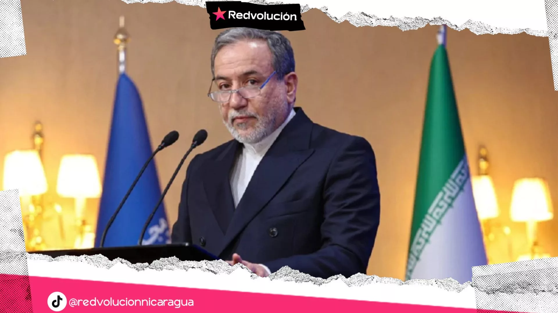 Mensaje del  Compañero Seyed Abbas Araghchi, Canciller de Irán, por el  46 aniversario de la Revolución Sandinista