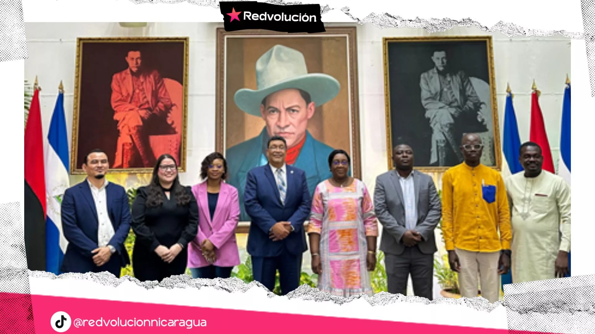 Cancillería nicaragüense se reúne con delegación de Burkina Faso en el marco del 46/19