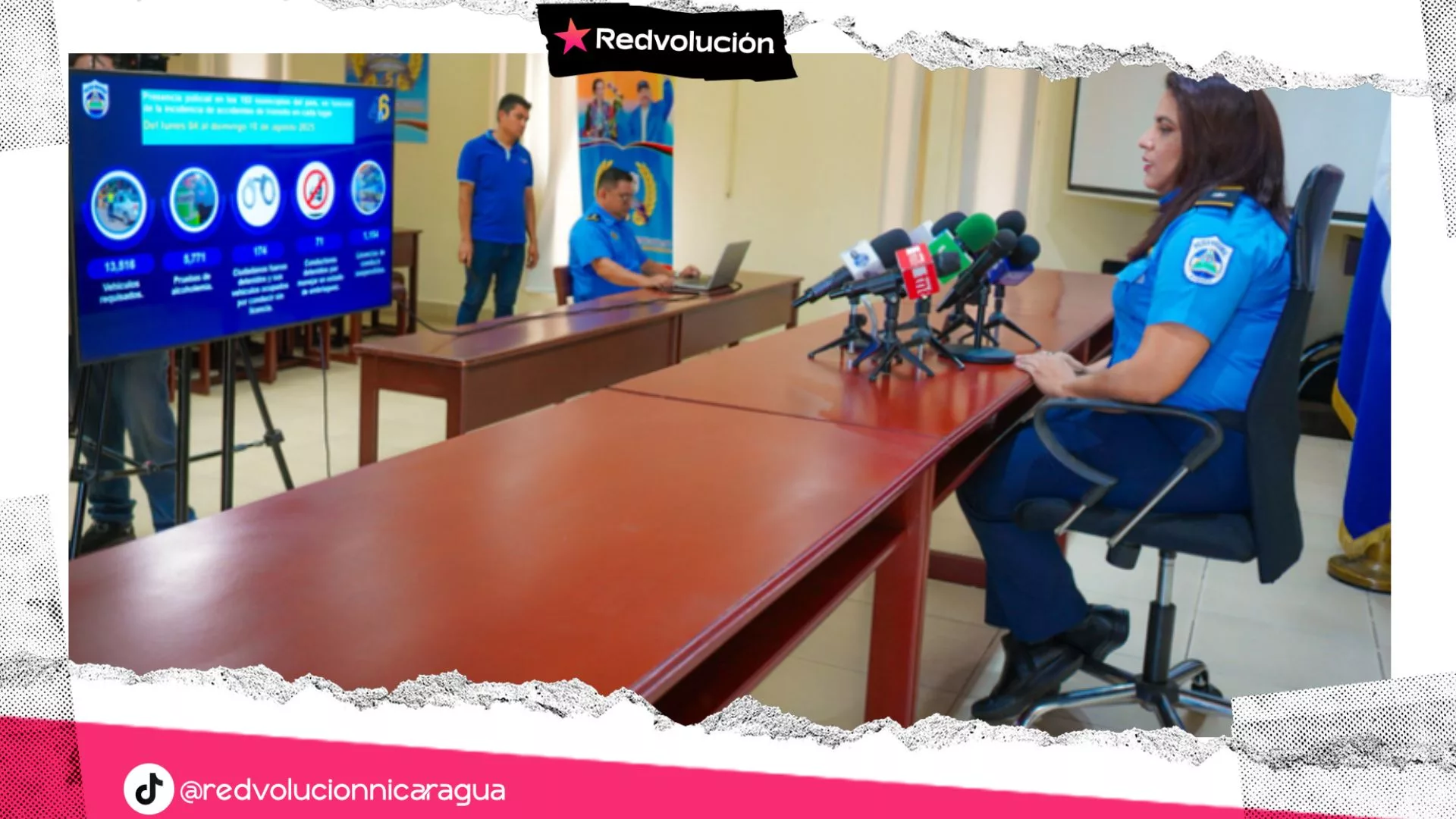 Policía Nacional da a conocer balance semanal de accidentes de tránsito