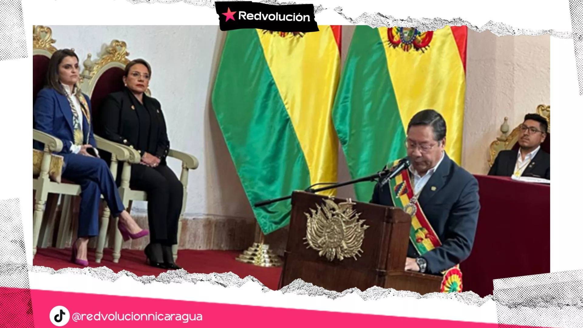 Delegación nicaragüense participa en actos centrales del Bicentenario de la Independencia de Bolivia