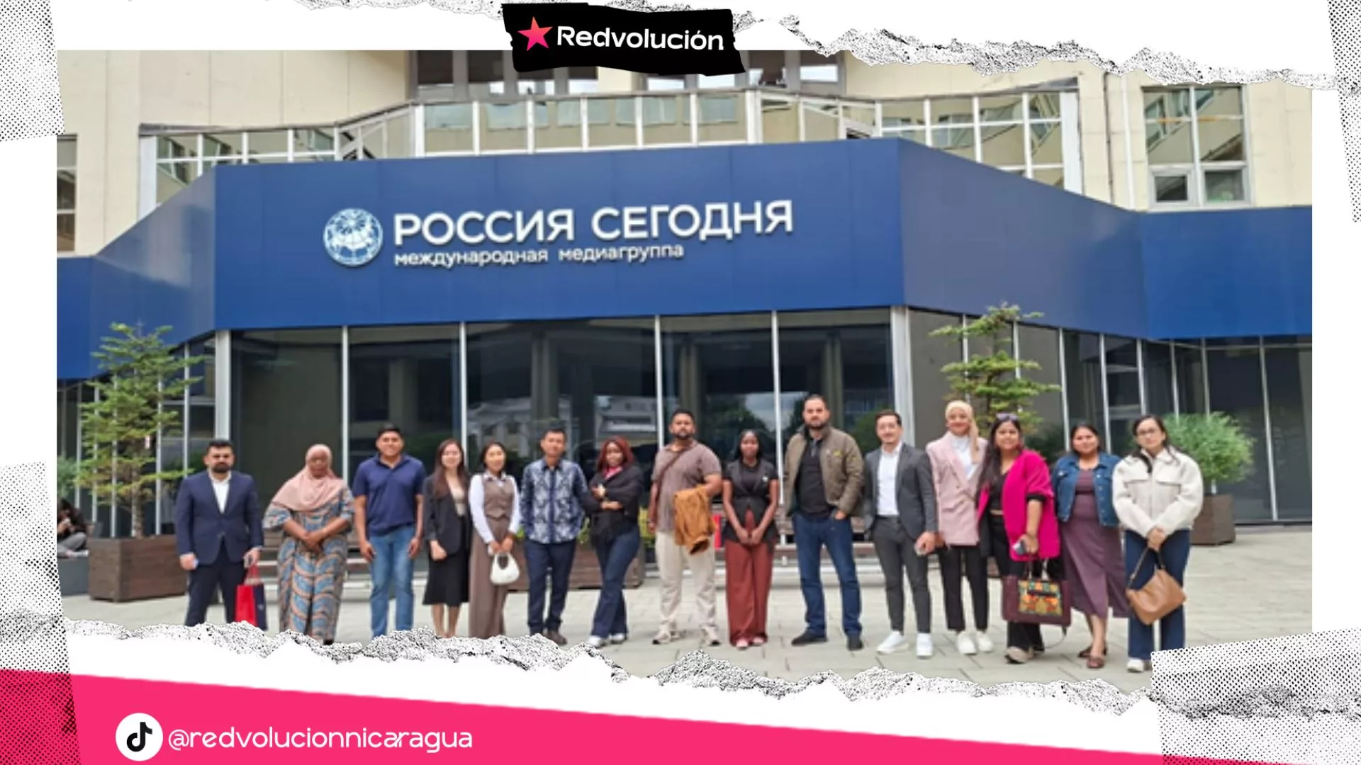Delegación nicaragüense asiste al curso “SputnikPro Writing Skills” en Rusia