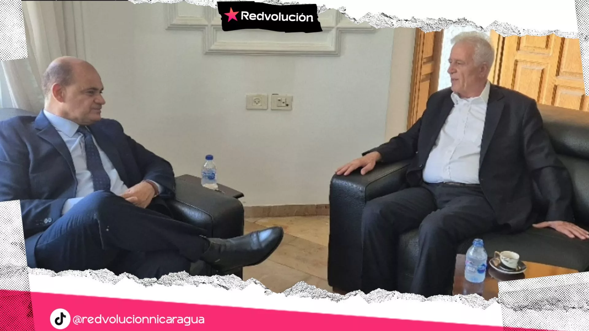 Encuentro Solidario con el Director de Expatriados de la OLP en la Embajada de Nicaragua en Palestina