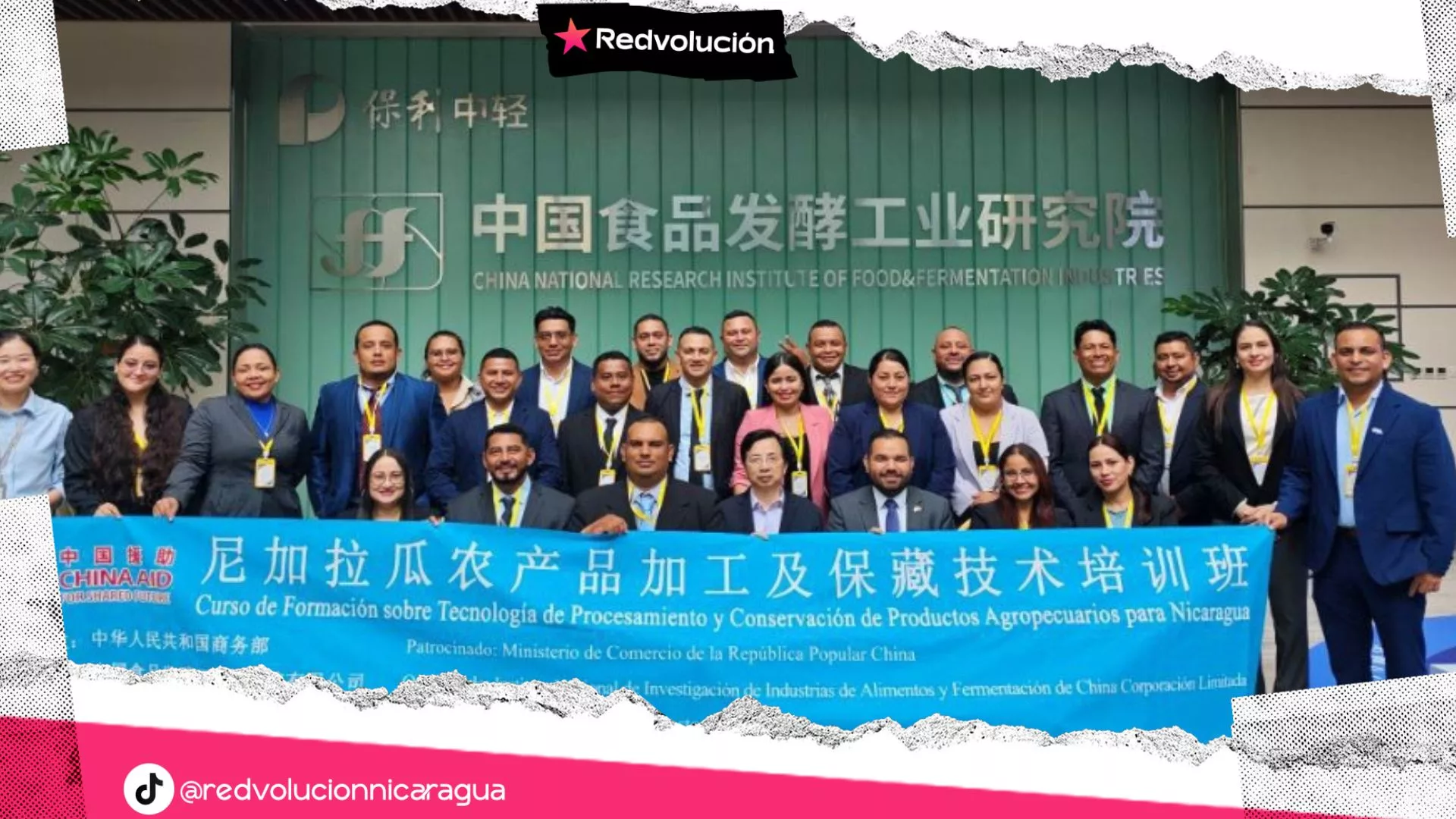 Nicaragua fortalece capacidades agropecuarias en procesamiento y conservación de alimentos en China