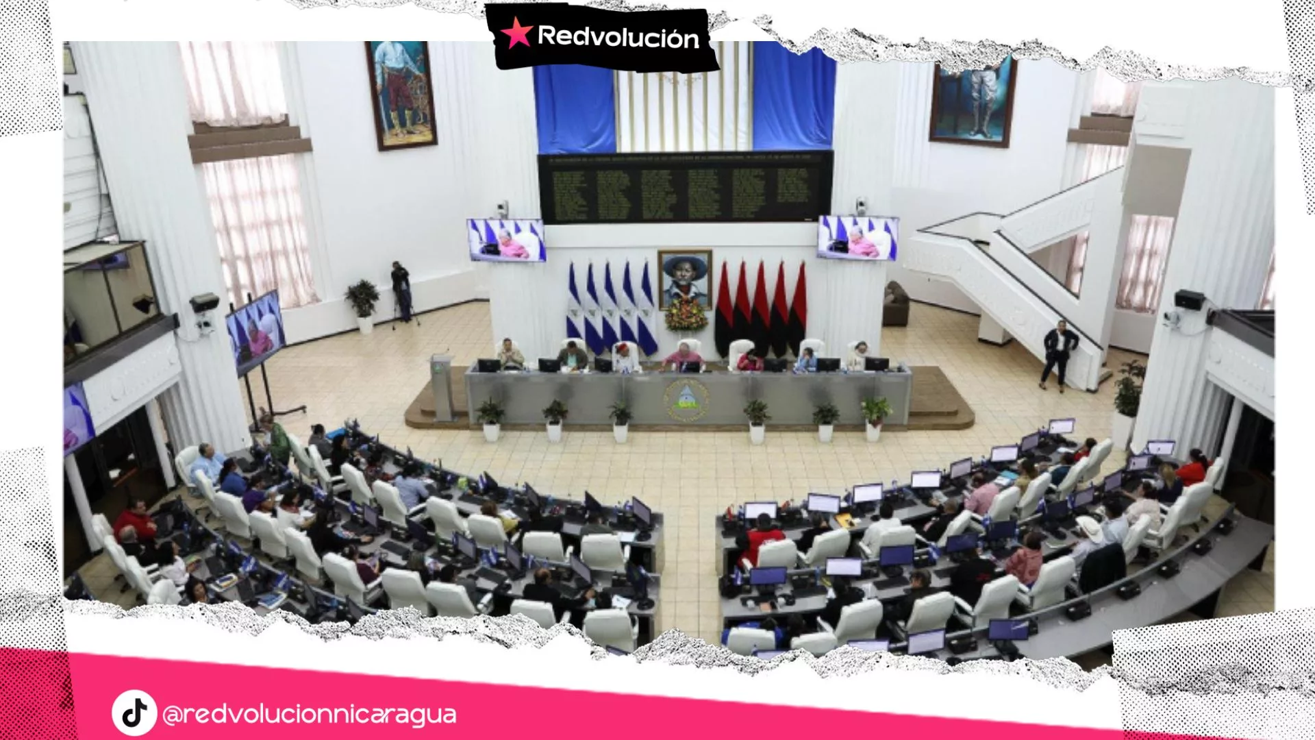 Asamblea Nacional de Nicaragua aprueba ley para preservar la seguridad, soberanía y paz a la nación