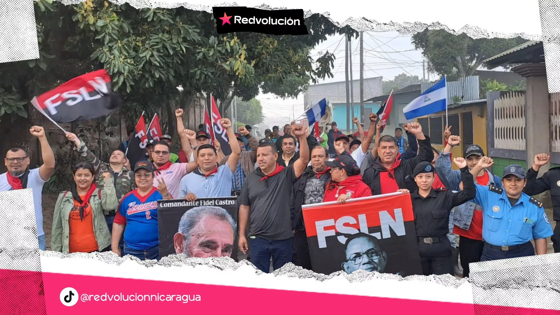 Carazo celebra natalicio de  Fidel Castro y Tomas Borge