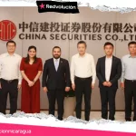 Embajador nicaragüense en China se reúne con altos representantes del Grupo CITIC Group