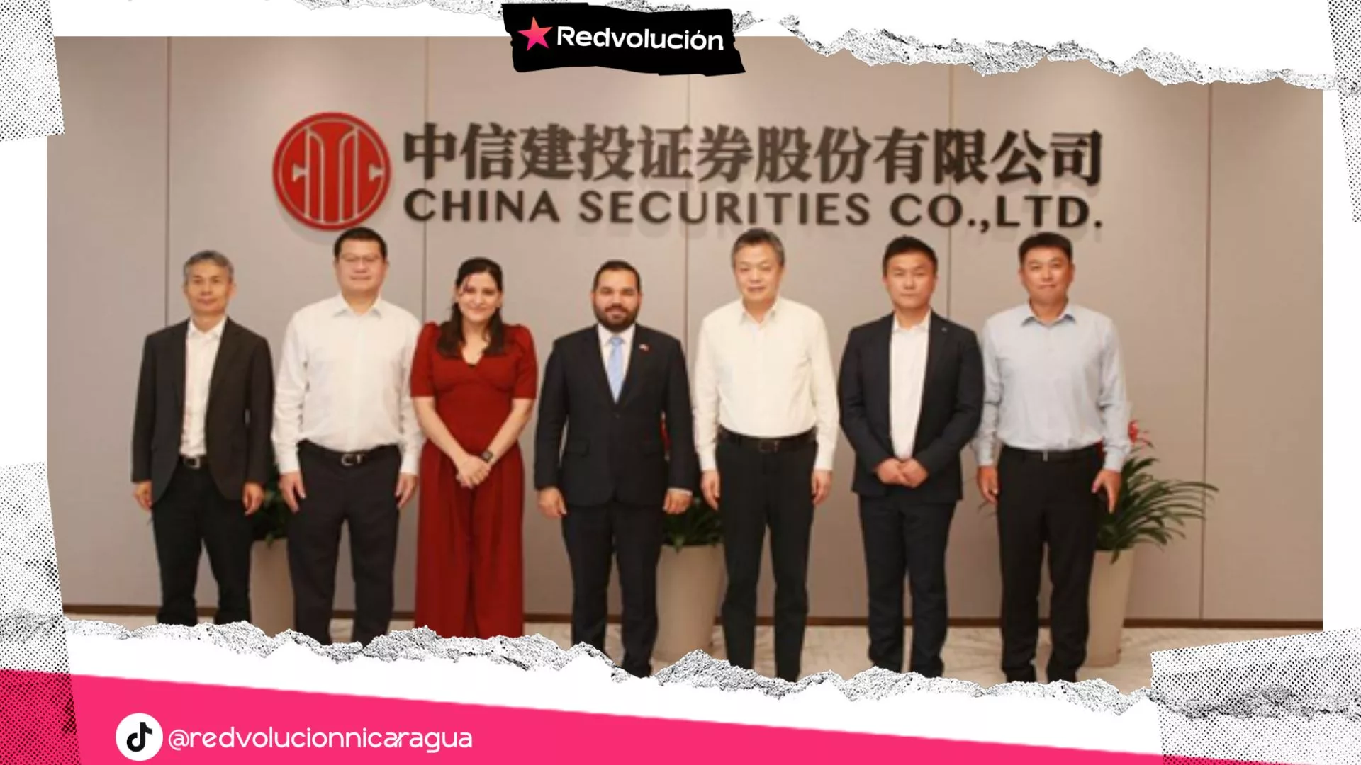 Embajador nicaragüense en China se reúne con altos representantes del Grupo CITIC Group