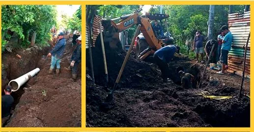 Avanza proyecto de mejoramiento del saneamiento en Ciudad Sandino