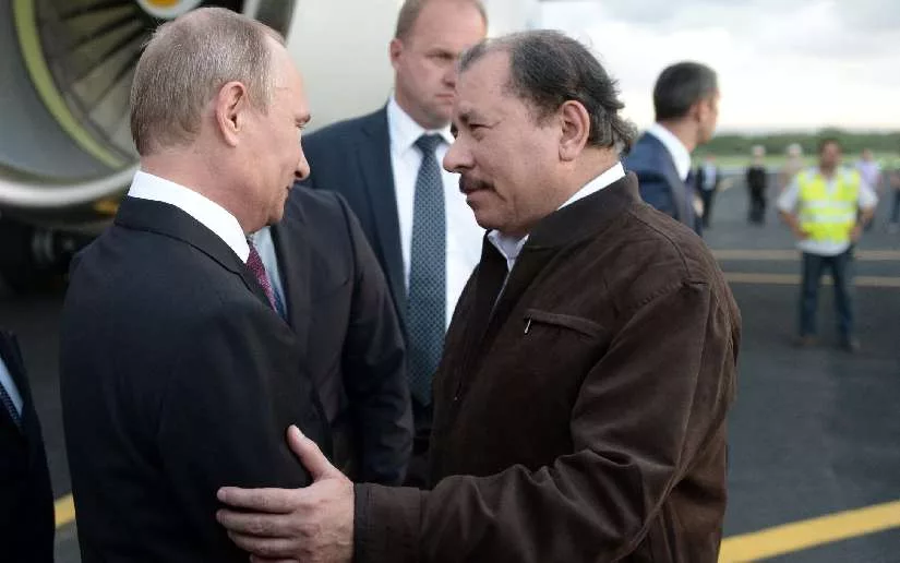 Desde Rusia, Saludo Especial del Presidente Putin al Comandante Daniel Ortega por su Cumpleaños