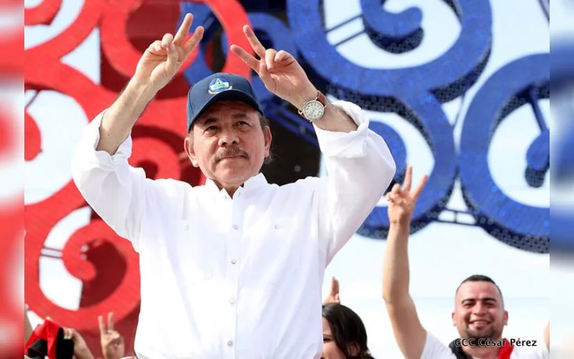 Comandante Daniel Ortega recibe felicitaciones del Presidente de la República de Osetia del Sur