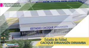 Presentan Proyecto de Mejoramiento y Equipamiento del Estadio de Fútbol Cacique Diriangén