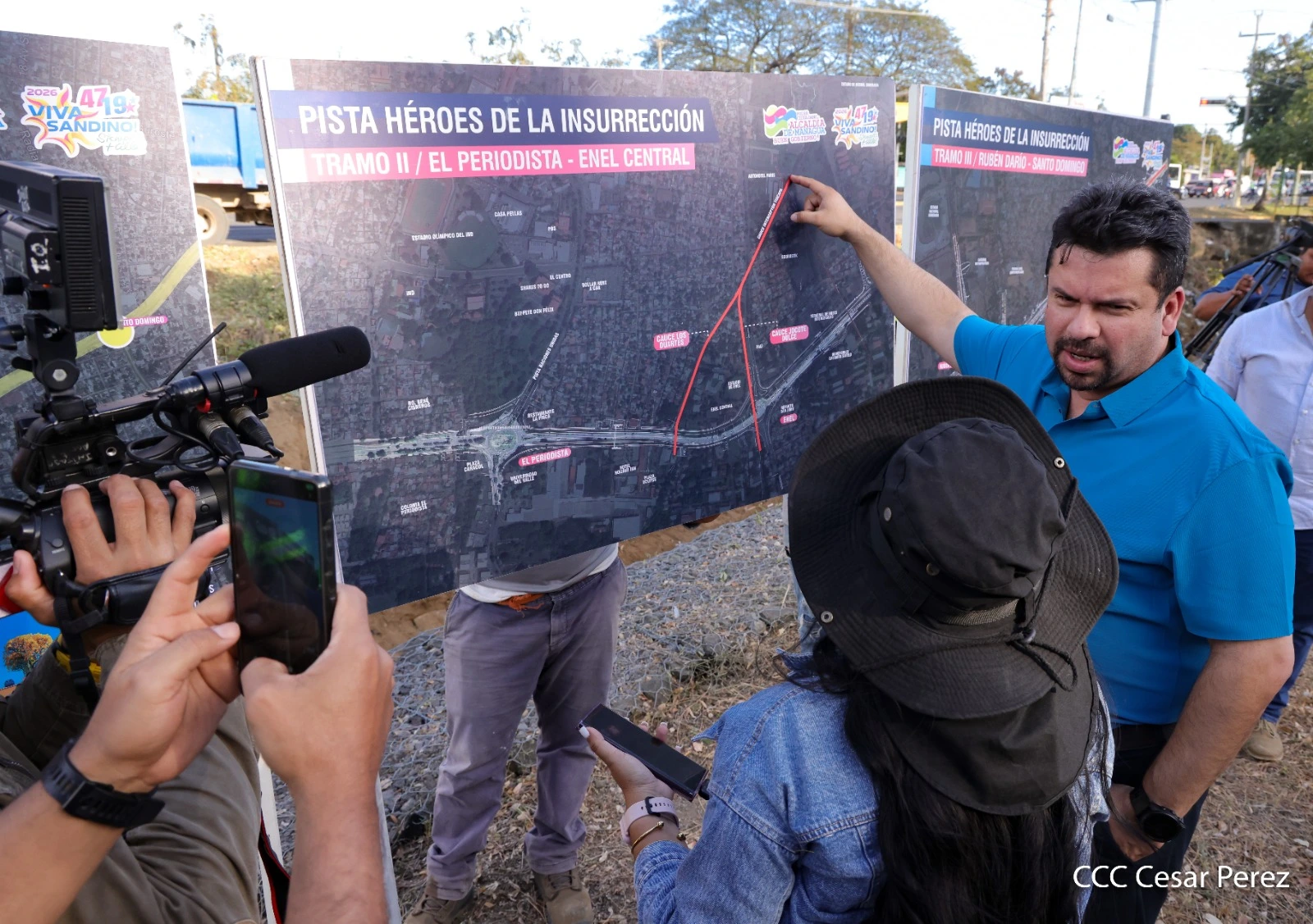 Más obras para el pueblo: inician los tramos 2 y 3 de la Pista Héroes de la Insurrección