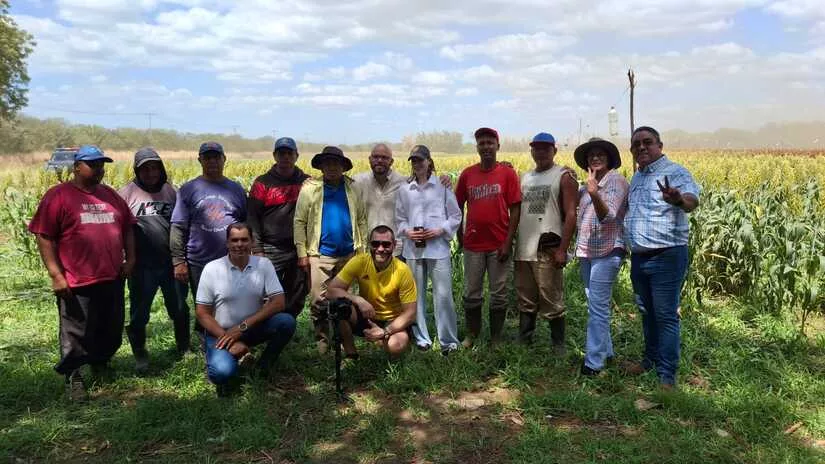 MAG comparte experiencias productivas con comunicadores de Belarús