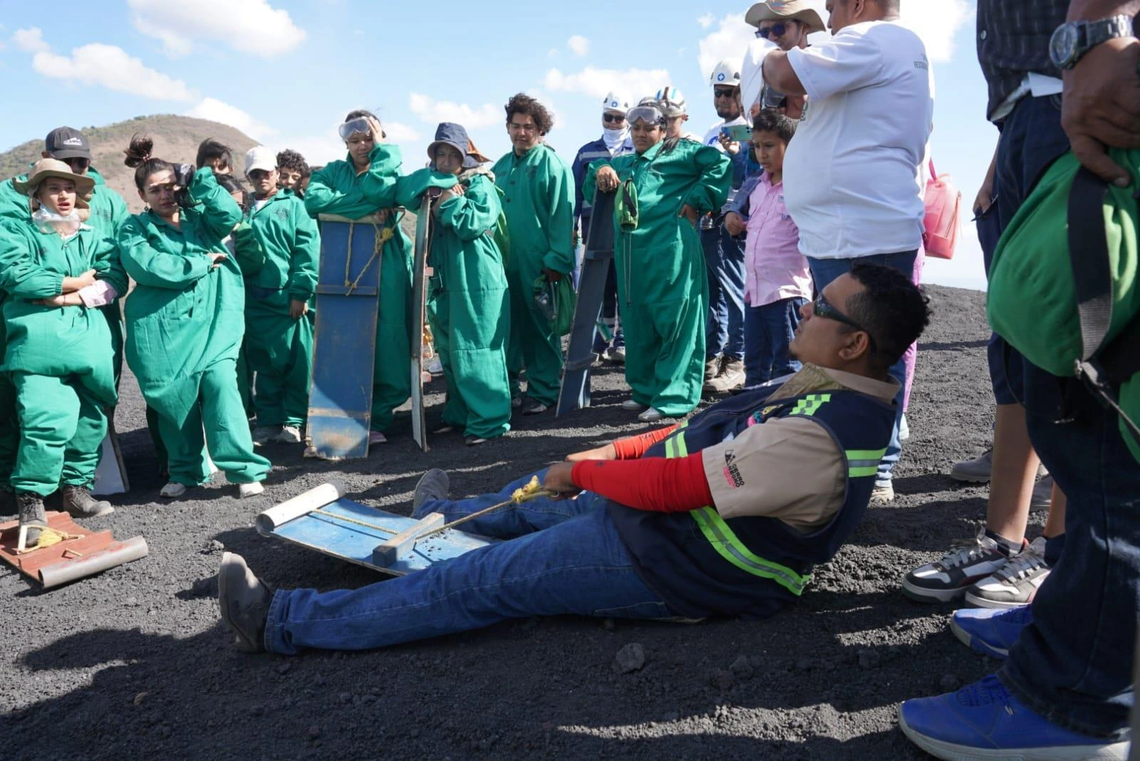 MARENA impulsa caminata ecológica en Cerro Negro en conmemoración del legado de Sandino