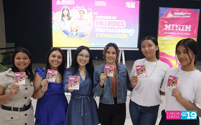Mujeres nicaragüenses protagonizan congreso “Protagonismo y Evolución” organizado por el MINIM