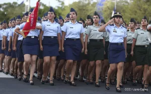 Ejército de Nicaragua reconoce la valentía y entrega de las mujeres en su Día Internacional