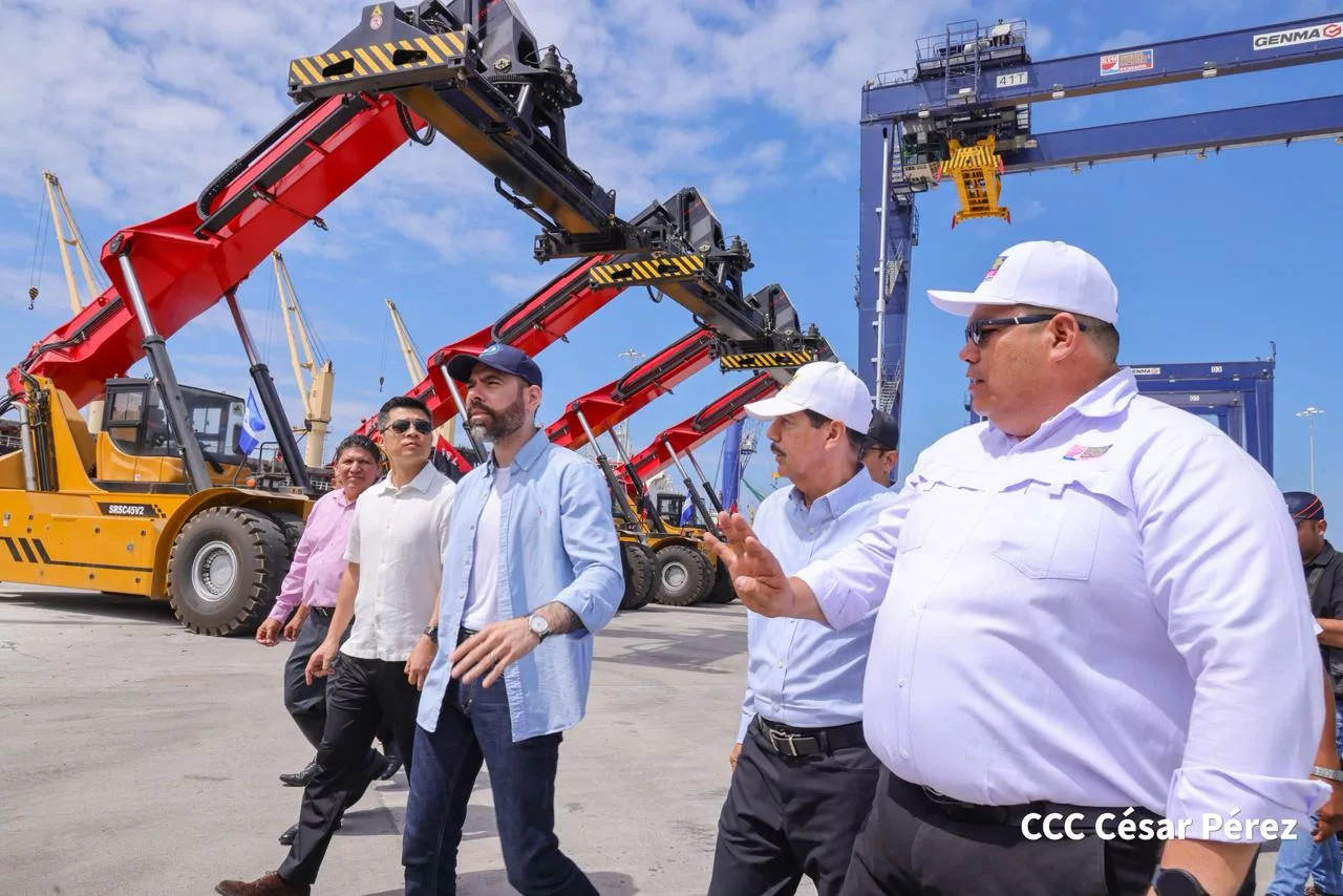 Nicaragua y República Popular China  constatan operatividad de maquinaria en Corinto