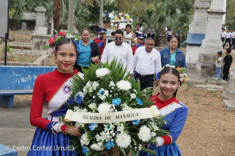 Alcaldía de Managua honra el legado de Gabriel Largaespada y Zacarías Guerra