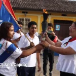 Antorcha de honor marca inicio de homenaje a José Dolores Estrada en Nandaime