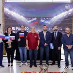 Representantes del Gobierno Sandinista viven con entusiasmo amistoso internacional en sede rusa