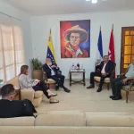 Embajada de Nicaragua en Caracas recibe al Embajador de la República de Venezuela acreditado ante Nicaragua