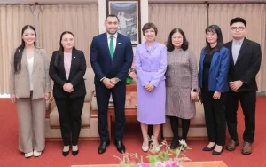 Embajada de Nicaragua en Vietnam se reúne con la Agencia Vietnamita de Noticias