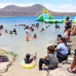 Familias disfrutan del Jueves Santo en la laguna de Xiloá con sol, naturaleza y la alegría de vivir en paz