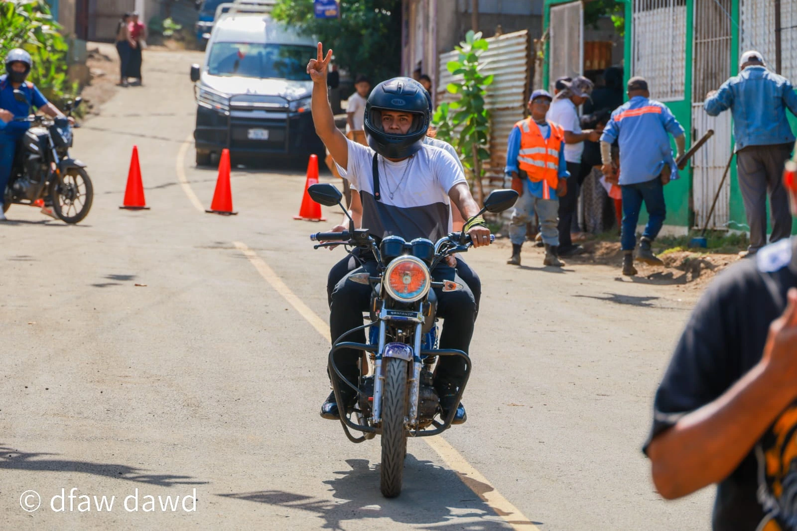 Alcaldía de Managua entrega calles nuevas que transforman la vida en el barrio Milagro de Dios