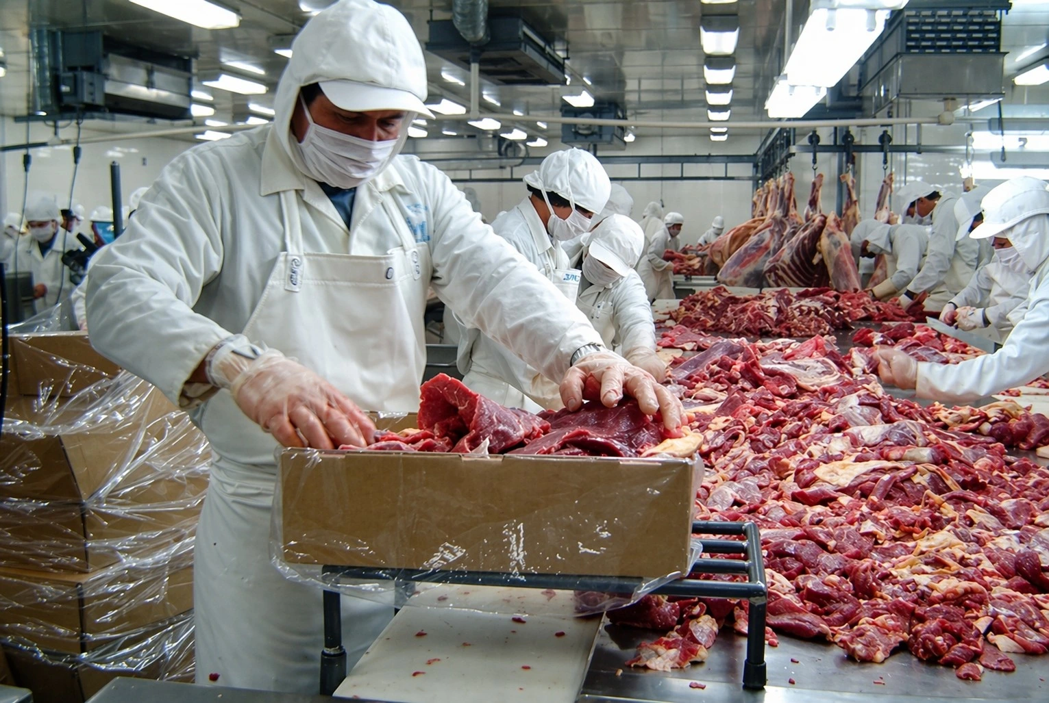 Carne bovina reporta 110.7 millones de libras producidas a marzo de 2026